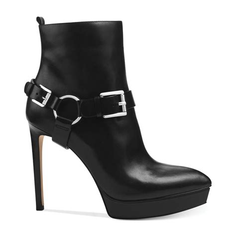 michael kors botties|michael kors heeled boots.